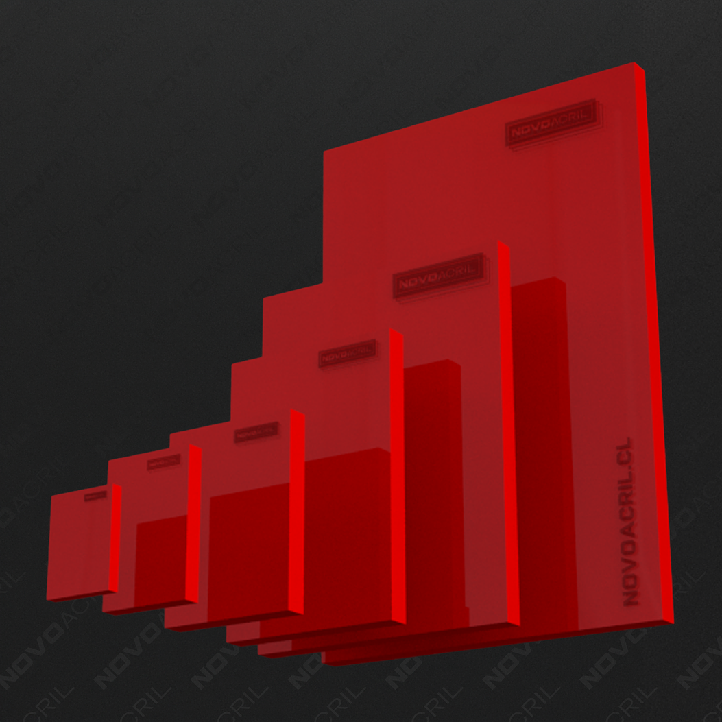 ACRILICO TRADICIONAL ROJO NOVO 3MM 1