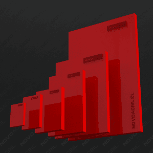 ACRILICO TRADICIONAL ROJO NOVO 3MM