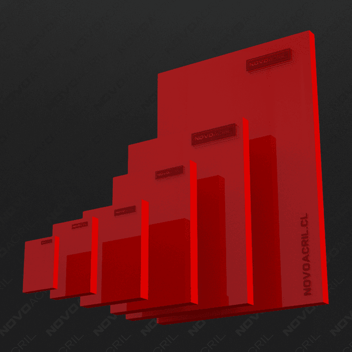 ACRILICO TRADICIONAL ROJO NOVO 3MM 1