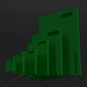 ACRILICO TRADICIONAL VERDE NOVO 3MM