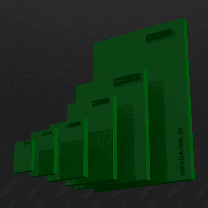 ACRILICO TRADICIONAL VERDE NOVO 3MM 1