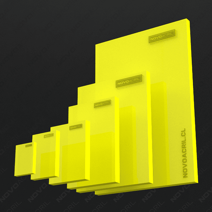 ACRILICO TRADICIONAL AMARILLO LECHOSO NOVO 3MM 1