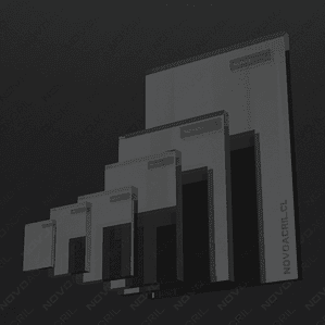 ACRILICO ESPEJO SILVER 15% CLEAR NOVO 3MM