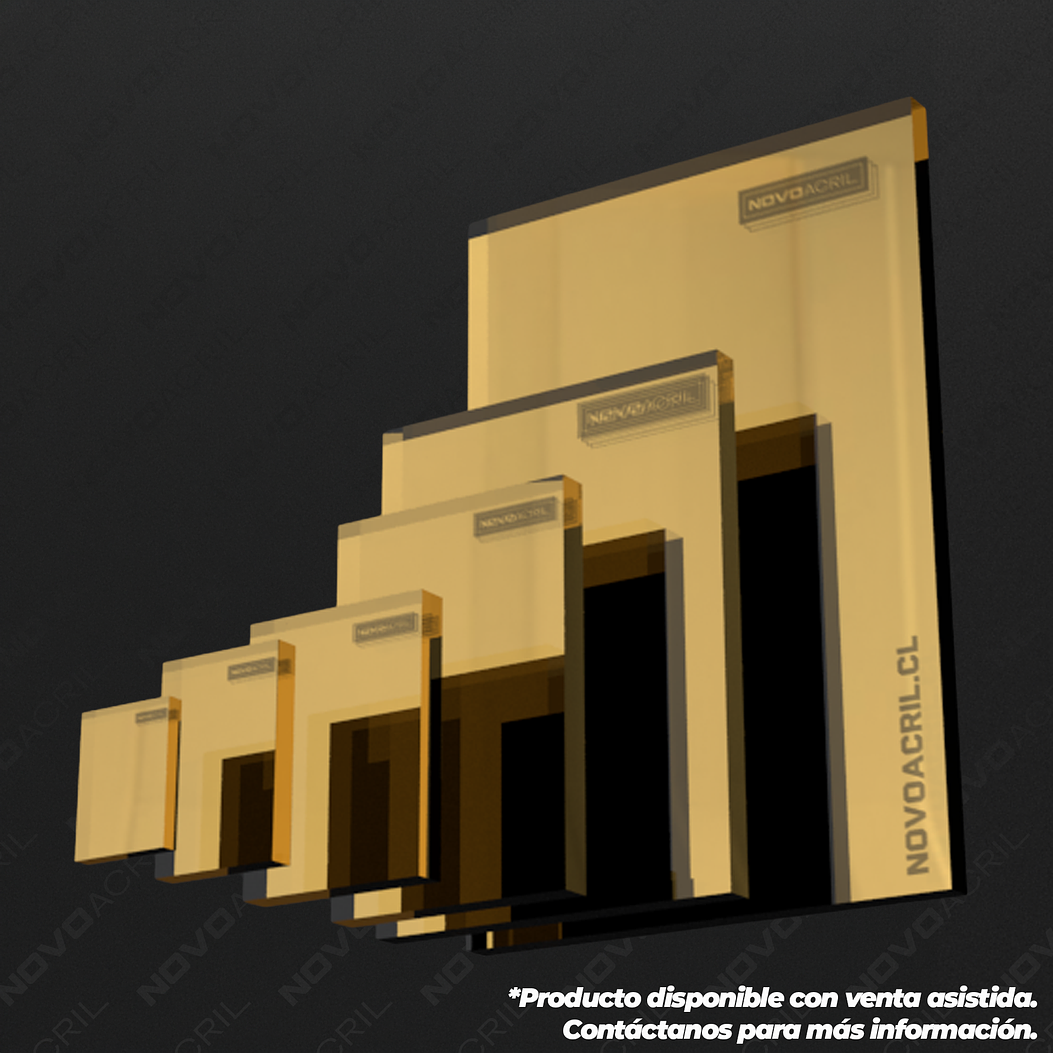 ACRILICO ESPEJO GOLD NOVO 1MM 1