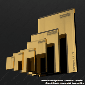 ACRILICO ESPEJO GOLD NOVO 1MM