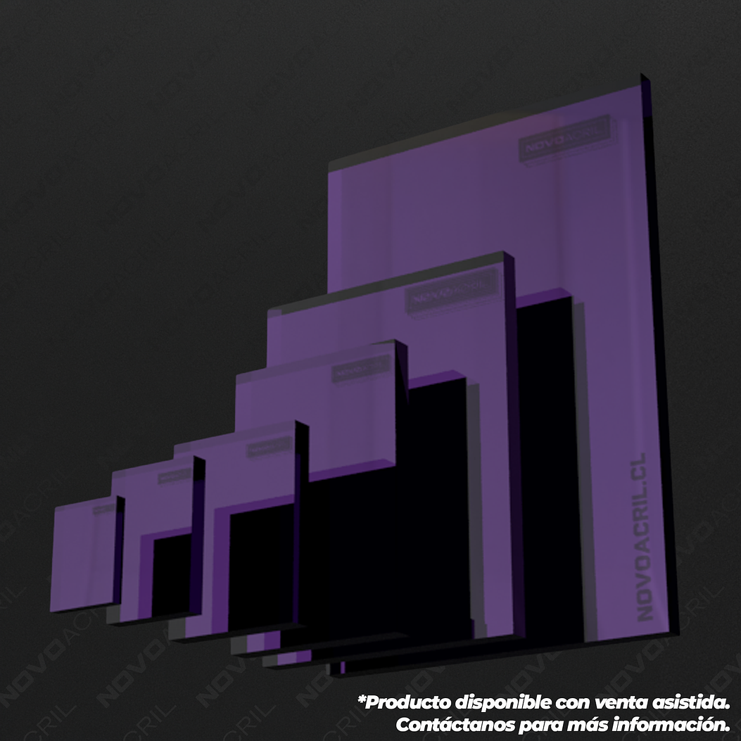ACRILICO ESPEJO PURPLE NOVO 1MM 1