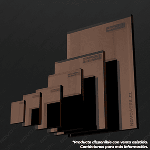 ACRILICO ESPEJO COPPER NOVO 1MM