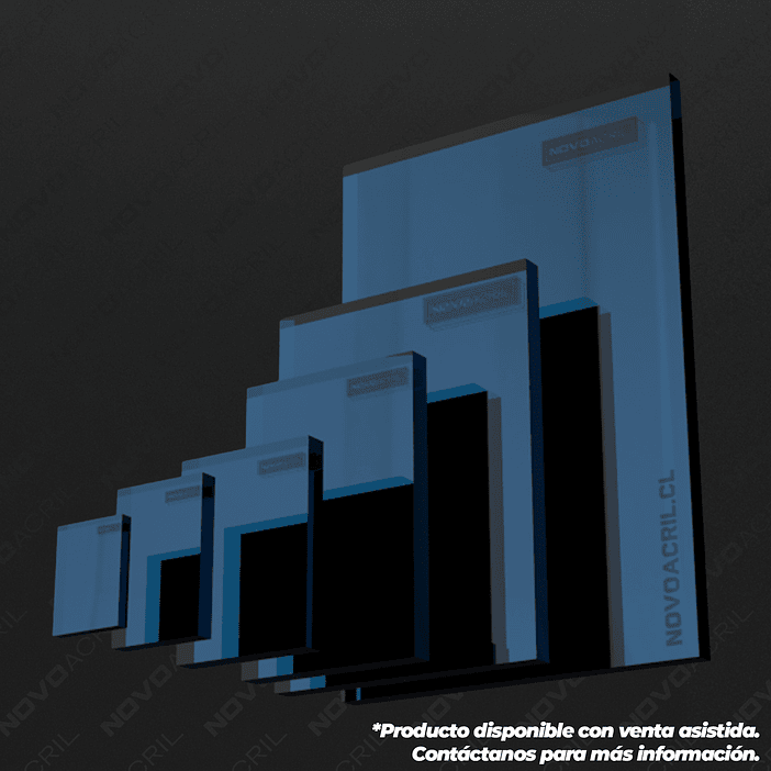 ACRILICO ESPEJO DEEP BLUE NOVO 1MM 1