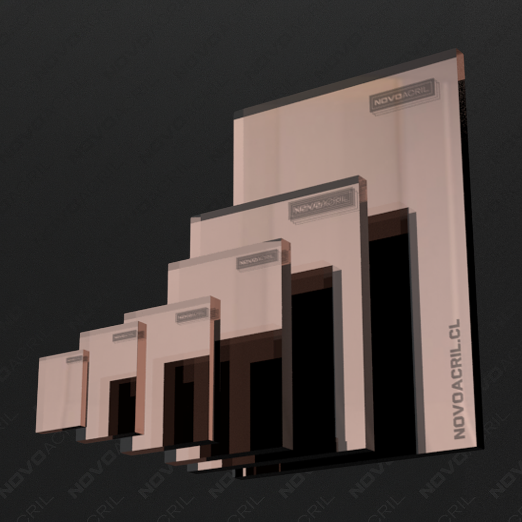 ACRILICO ESPEJO ROSE GOLD NOVO 2MM 1