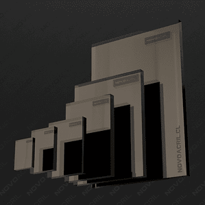 ACRILICO ESPEJO CARAMEL COFFE NOVO 2MM