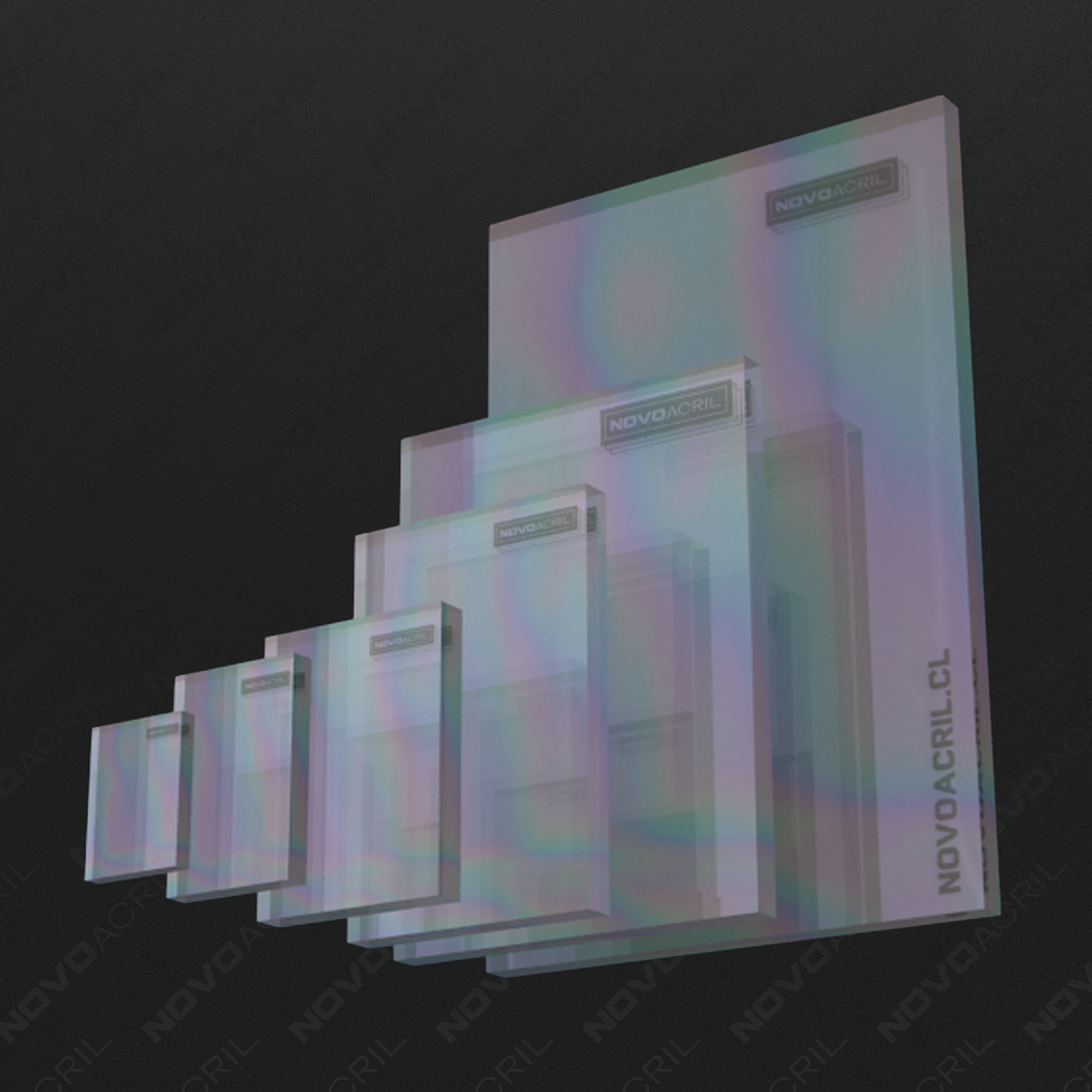 ACRILICO ESPEJO RAINBOW BLUE NOVO 3MM 1