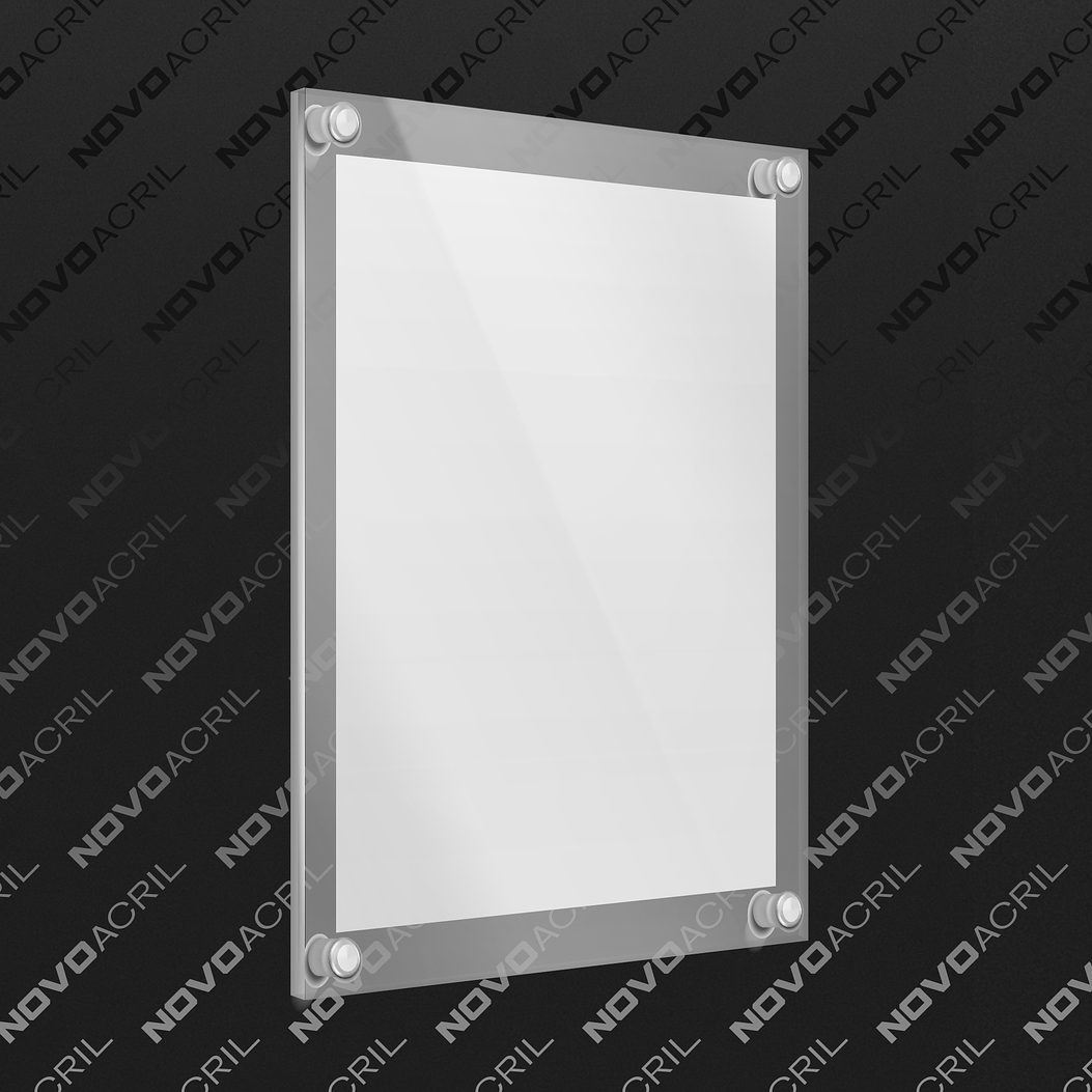 PORTA GRAFICA ACRILICO DOBLE 1