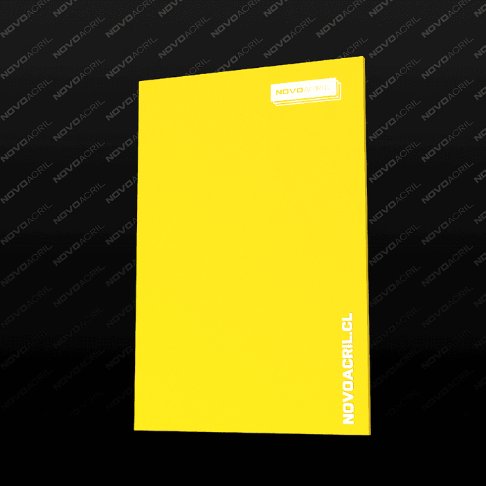 ACRILICO DESIGN LEMON YELLOW 1