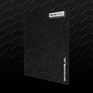 ACRILICO GLITTER BLACK