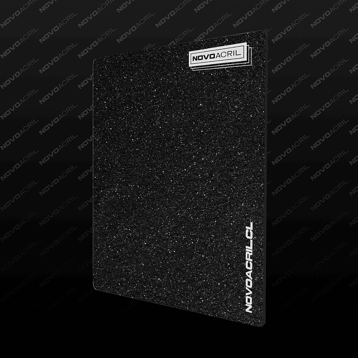 ACRILICO GLITTER BLACK 1