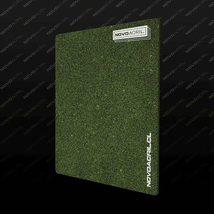 ACRILICO  GLITTER LIGHT GREEN 1