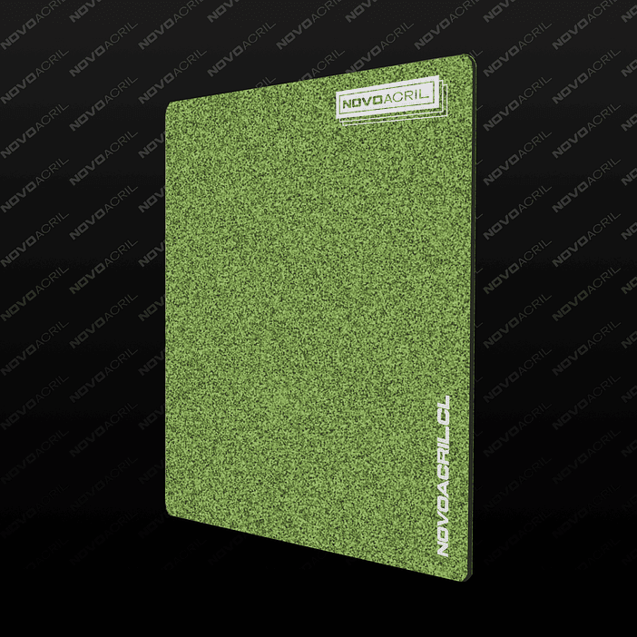 ACRILICO GLITTER GREEN GOLD 1