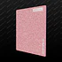 ACRILICO GLITTER ROSE SOFT NOVO 3MM