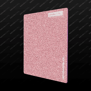 ACRILICO GLITTER ROSE SOFT NOVO 3MM