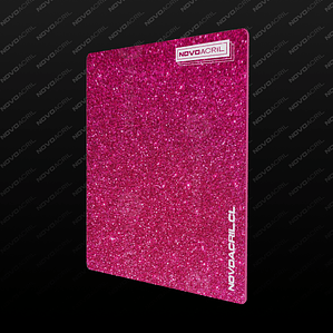 ACRILICO GLITTER PINK NOVO 3MM