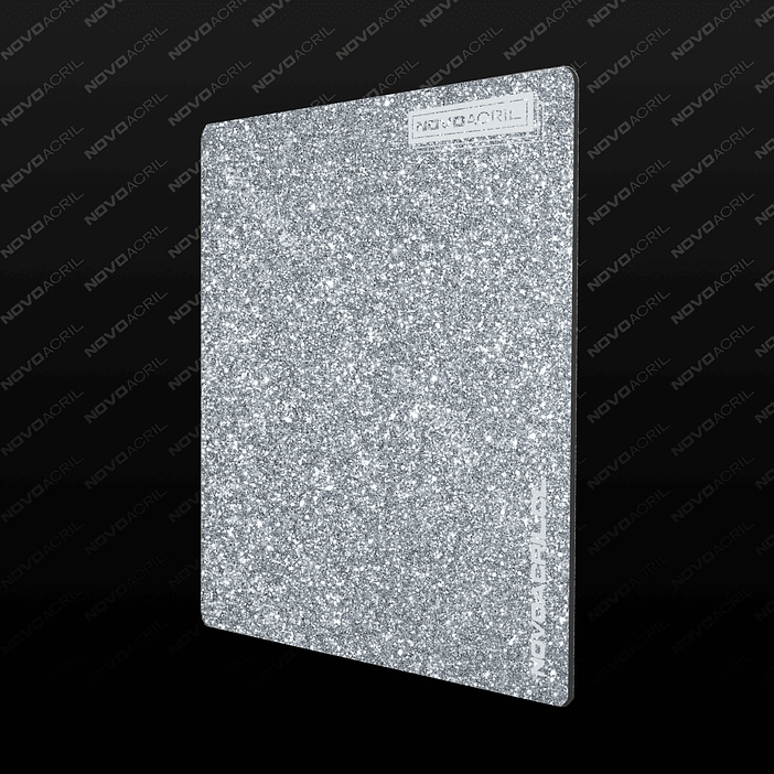 ACRILICO GLITTER SILVER NOVO 3MM 1