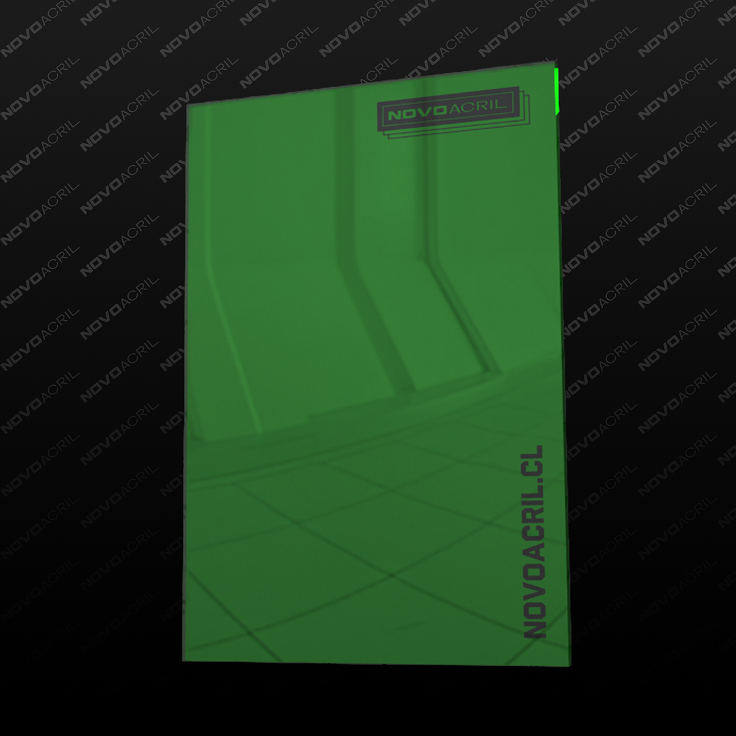 ACRILICO ESPEJO VERDE 1