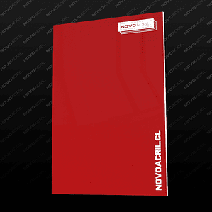 LAMICOID ROJO SOBRE BLANCO LASER