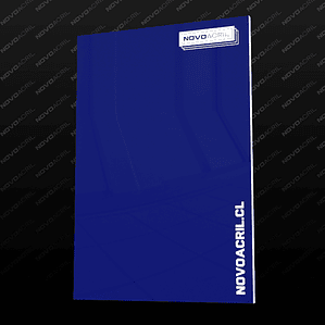 LAMICOID AZUL ELECTRICO SOBRE BLANCO LASER