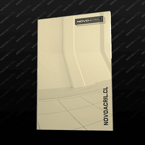 ACRILICO ESPEJO LIGHT GOLD NOVO 1MM