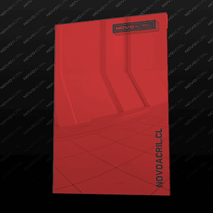 ACRILICO ESPEJO RED NOVO 3MM