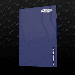 ACRILICO DESIGN CLEAR BLUE 3MM