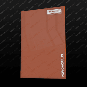 ACRILICO DESIGN CLEAR ORANGE 3MM