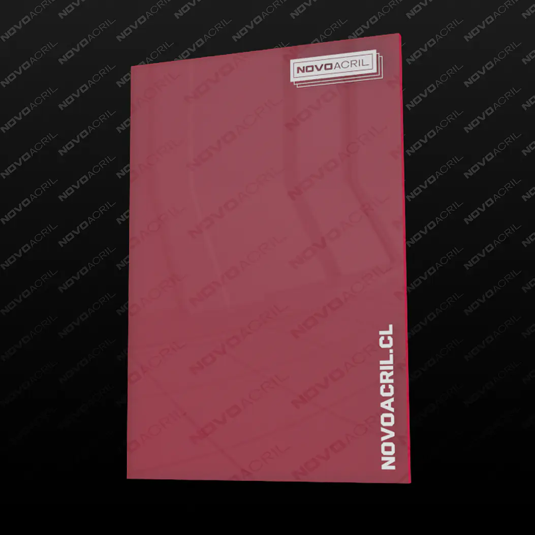 ACRILICO DESIGN CLEAR FUCHSIA 3MM 1