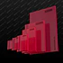 ACRILICO DESIGN CLEAR RED NOVO 3MM