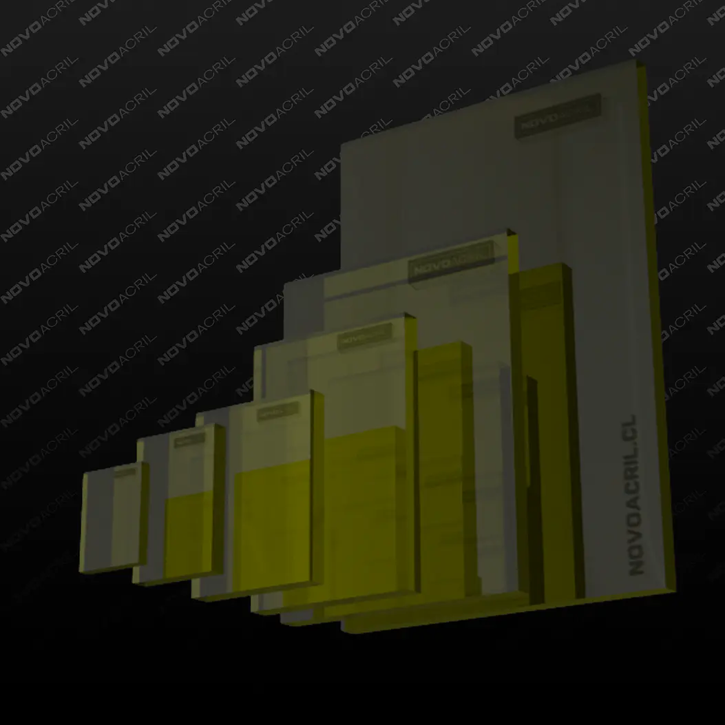 ACRILICO DESIGN CLEAR YELLOW NOVO 3MM 1