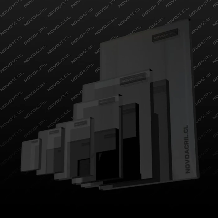 ACRILICO DESIGN CLEAR SMOKE NOVO 3MM 1