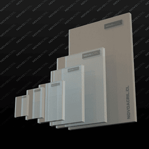 ACRILICO DESIGN CLEAR GRAY NOVO 3MM