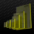 ACRILICO FLUORESCENTE YELLOW CLEAR NOVO 3MM