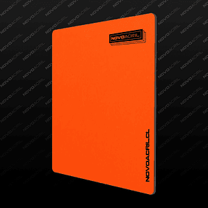 ALUMINIO COMPUESTO NARANJO MATE 3MM