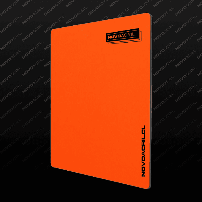 ALUMINIO COMPUESTO NARANJO MATE 3MM 1