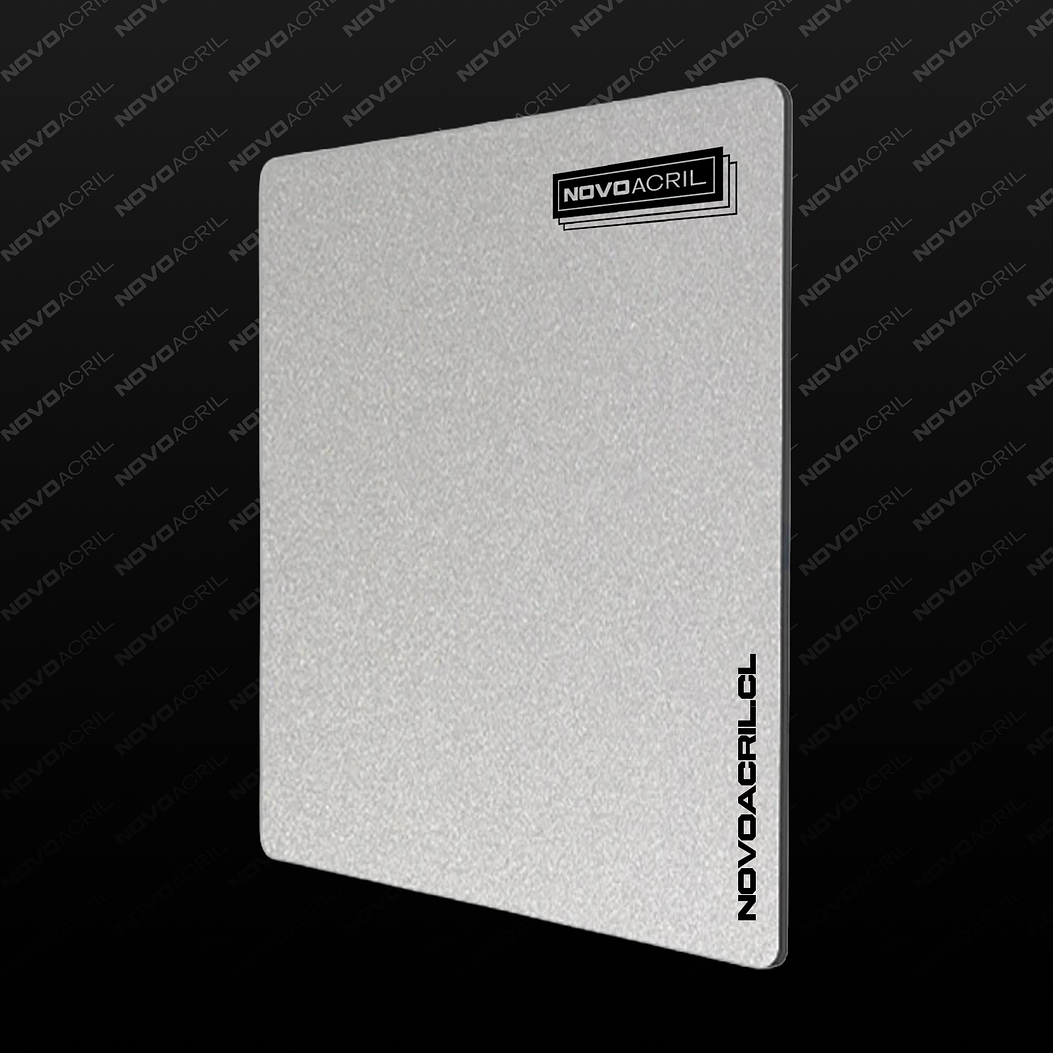 ALUMINIO COMPUESTO SILVER METALICO 4MM 1