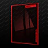 ACRILICO FLUORESCENTE RED CLEAR NOVO 3MM