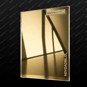 ACRILICO ESPEJO LIGHT GOLD NOVO