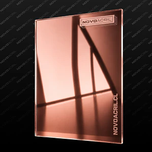 ACRILICO ESPEJO ROSE GOLD NOVO