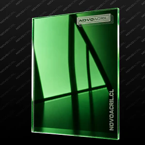 ACRILICO ESPEJO GREEN NOVO