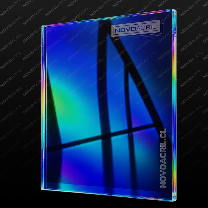 ACRILICO ESPEJO RAINBOW BLUE NOVO 3MM 1