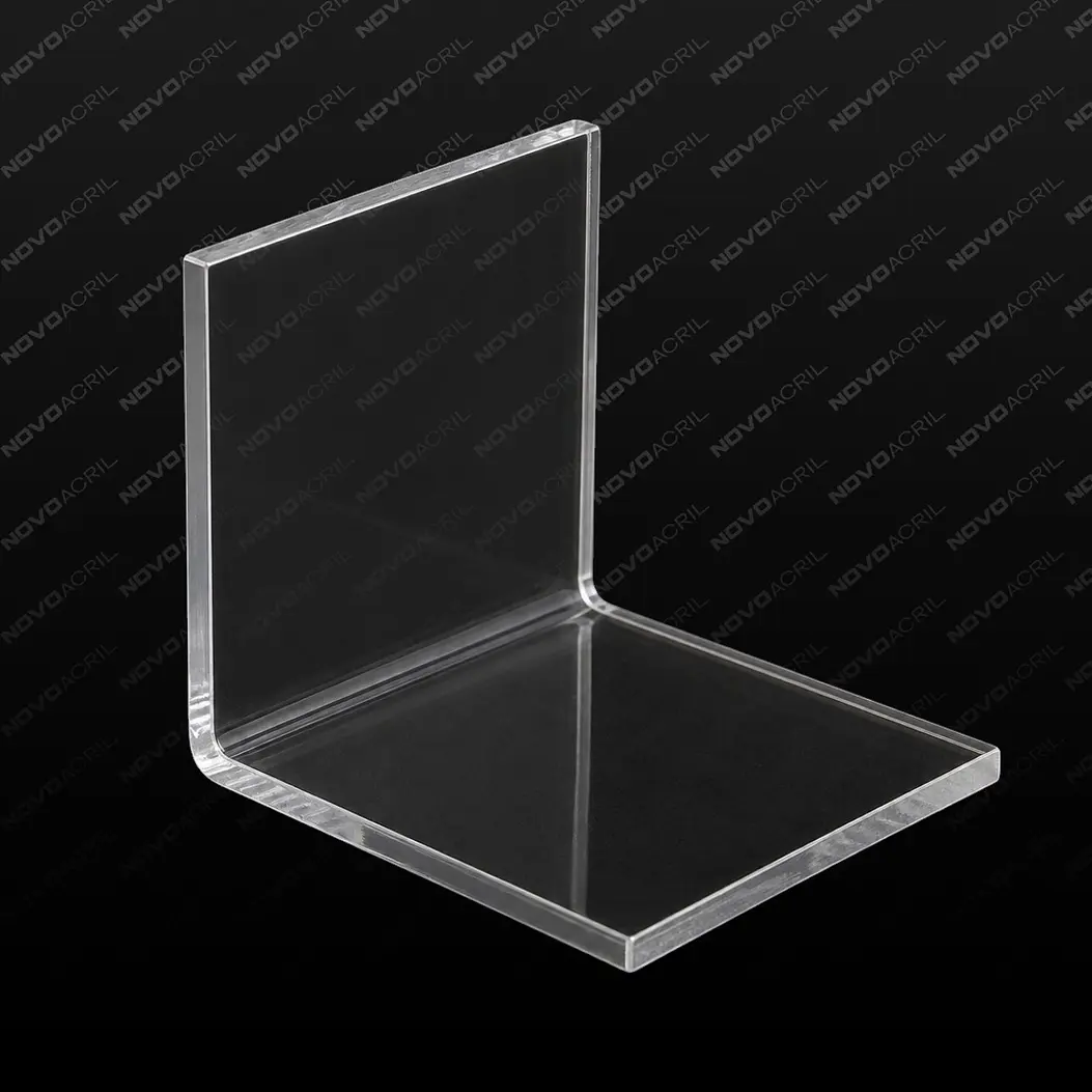 ESCUADRA ACRILICA 90º TRANSPARENTE  1