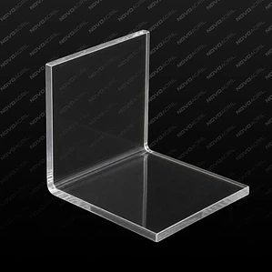 ESCUADRA ACRILICA 90º TRANSPARENTE 