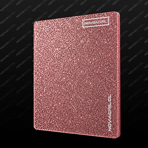 ACRILICO GLITTER ROSE SOFT NOVO 3MM