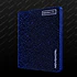 ACRILICO GLITTER MIDNIGHT BLUE NOVO 3MM